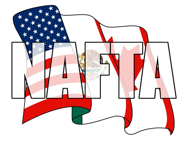 A new coalition of agricultural business lobbies has come together to educate Congress and President Donald Trump about the importance of NAFTA to agriculture. (Graphic by Alex Covarrubias)