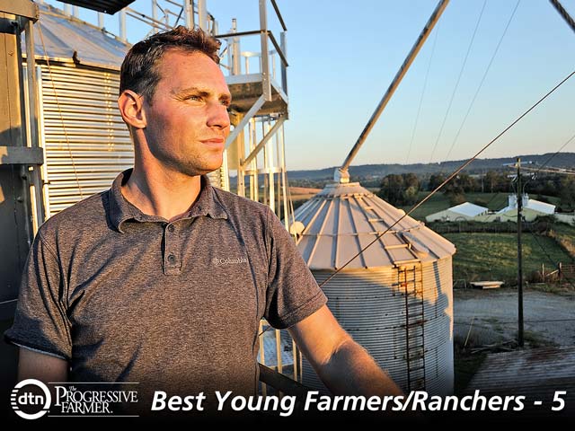 Quint Pottinger relies on a good solid base of people to help his business move forward. (DTN/The Progressive Farmer photo by Jim Patrico)