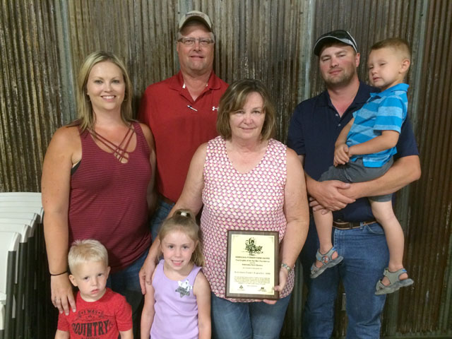 The Andersen family&#039;s century farm was recognized at the Washington County Fair this week in Nebraska, but keeping it together for generations has come with its challenges. (DTN photo by Russ Quinn)