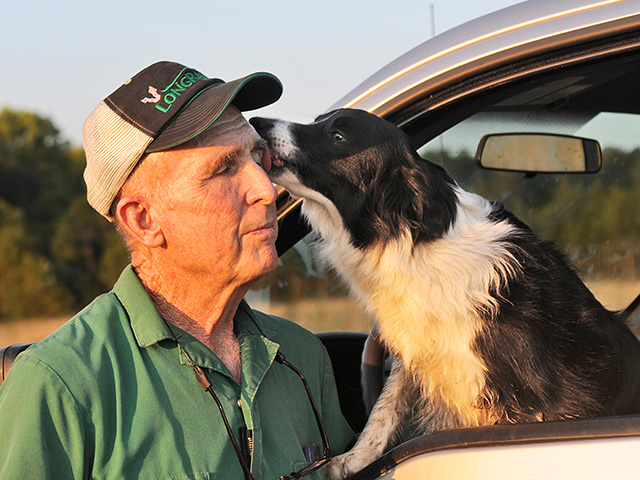 He could have retired, but veterinarian and cattleman Jimmy Payne has stayed in practice because he says his customers need him. (DTN/Progressive Farmer photo by Becky Mills)