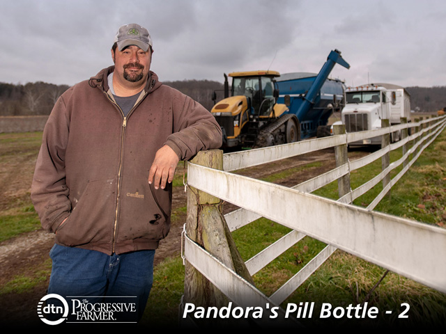 Indiana farmer Doug Payne has been clean from a heroin addiction since 2007. (DTN photo by David Charrlin)