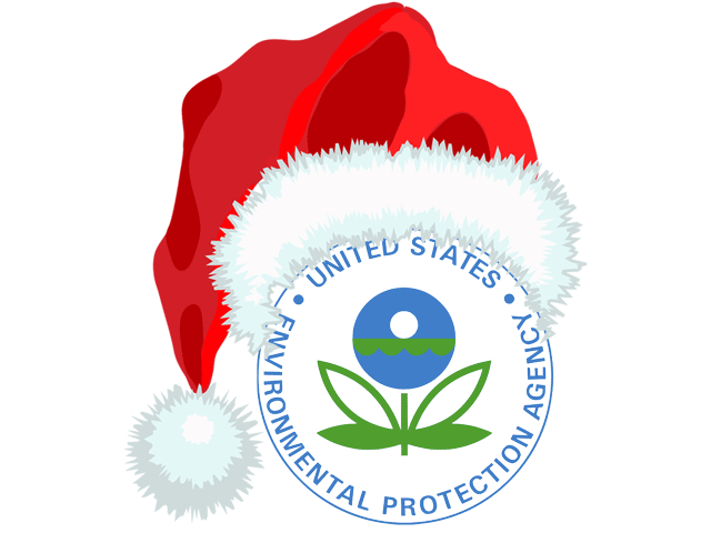 EPA delivered some answers to state regulators&#039; most pressing dicamba label questions, just in time for Christmas. (DTN illustration by Nick Scalise)  