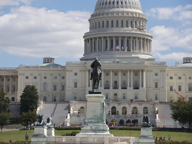 Congress is trying to pass a short-term spending bill to keep the federal government operating after Sept. 30. Tied to that are questions over whether House Democrats could delay plans to keep funding going for the Commodity Credit Corp., which is the fund USDA is using to pay Market Facilitation Program payments. (DTN file photo by Nick Scalise) 