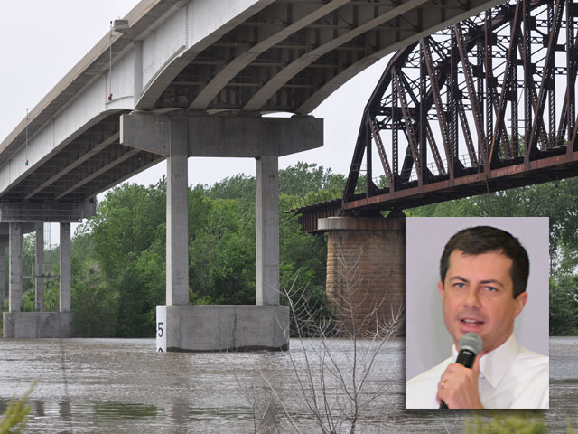 Transportation Secretary Pete Buttigieg makes the case that President Joe Biden&#039;s infrastructure package is critical to helping rural America upgrade roads, bridges and broadband. (DTN image from file photos)
