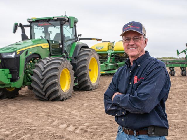 For five years, Farm Rescuer volunteer Ron Donohue has helped farmers in need. (Photo courtesy of Farm Rescuer)