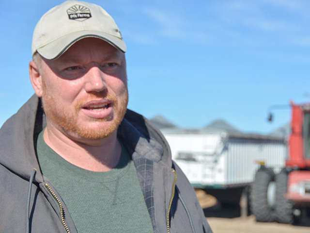 Colorado no-till farmer Roy Pfaltzgraff plants a diverse rotation. The arid conditions and sandy soils in eastern Colorado, though, make it hard to build organic matter in the soils and sequester carbon. As USDA moves into developing more climate programs, there are questions about how farmers like Pfaltzgraff might be rewarded. (DTN photo by Chris Clayton)