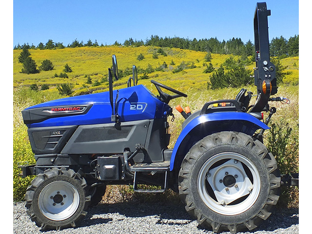 Solectrac has delivered its first tractor to an ag and environmental school in Hawaii. (DTN photo courtesy of Solectrac Inc.)