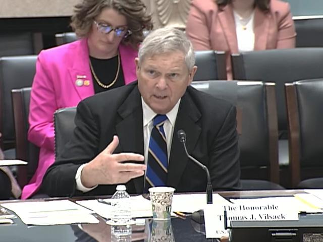Agriculture Secretary Tom Vilsack testified Tuesday before the House Agriculture Committee. Lawmakers asked about an array of issues, including concerns about disaster aid programs. (DTN image from House Agriculture Committee livestream)