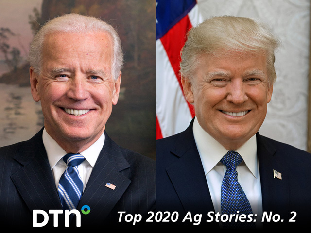 Former Vice President Joe Biden patiently waited for the outcome of the presidential election and was declared winner by the Electoral College over President Donald Trump. The incumbent president had ridden a wave of rural support but still lost his reelection bid. (DTN image)