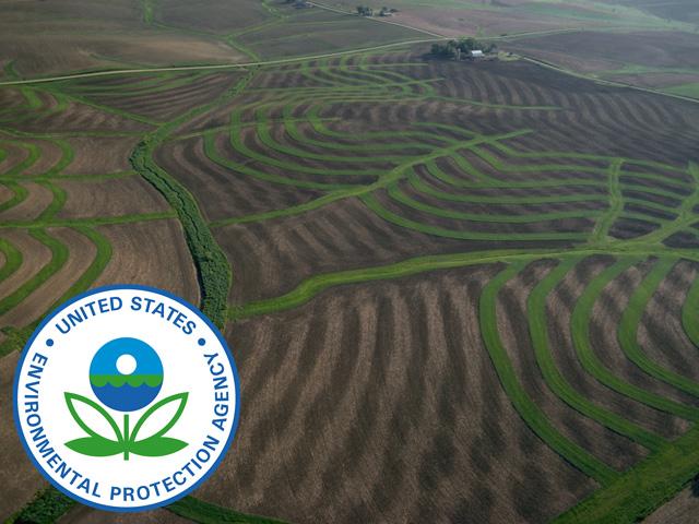 An EPA workplan currently out for public comment proposes field borders, filter strips and grassed waterways as potential mitigation measures that farmers would need to adopt to protect non-target species from pesticide exposure. (USDA photo)