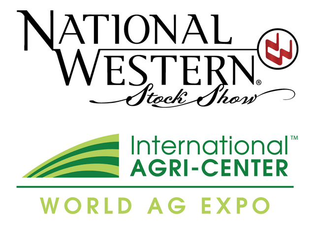 Both the 2021 National Western Stock Show, which is held in Denver, Colorado, and the 2021 World Ag Expo, held in Tulare, California, were canceled within hours of each other on Monday. (Logos courtesy of the National Western Stock Show and International Agri-Center World Ag Expo)